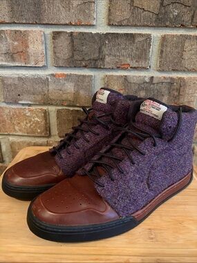 Men's Harris Tweed x Nike Air Royal Mid VT ‘Blueprint’ Sneakers